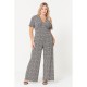 дамски,поли,и,рокли,be,you,ladies,mono,wide,leg,printed,jumpsuit,black,white