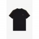 мъжки,тениски,fred,perry,tape,tee,black,shade,s77
