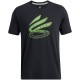 мъжка,тениска,разпродажба,under,armour,мъжки,тениски,under,armour,curry,logo,trend,t,shirt,mens,black,green