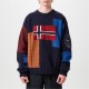 блуза,мъжки,тениски,napapijri,patchwork,sweater,blue,mp1