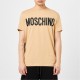 тениска,мъжки,тениски,moschino,men's,fantasy,regular,fit,t,shirt,fantasy,beige