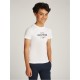тениска,детски,3/4,панталони,tommy,hilfiger,kids',monotype,short,sleeve,t,shirt,white,ybr
