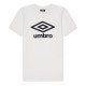 детска,тениска,детски,тениски,детски,облекла,umbro,response,logo,t,shirt,childrens,white