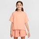 детска,тениска,детски,тениски,nike,sportswear,big,kids,girls,t,shirt,apricot,agate