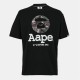 тениска,облекла,на,разпродажба,мъжки,тениски,aape,aape,moon,face,tee,sn52,black