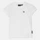 юношеска,тениска,детски,3/4,панталони,napapijri,napa,salis,short,sleeve,t,shirt,juniors,white,002
