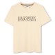 юношеска,тениска,детски,облекла,boss,bold,logo,t,shirt,juniors,vanille,21c