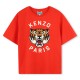 юношеска,тениска,детски,3/4,панталони,kenzo,tiger,t,shirt,juniors,red,997