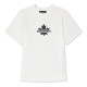 юношеска,тениска,детски,3/4,панталони,dsquared2,logo,t,shirt,juniors,white,dq100