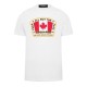 мъжки,тениски,dsquared2,canada,flag,printed,tee,white