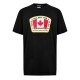 мъжки,тениски,dsquared2,canada,flag,printed,tee,black