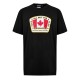 облекла,на,разпродажба,мъжки,тениски,dsquared2,canada,flag,printed,tee,black
