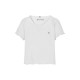 тениска,детски,3/4,панталони,tommy,hilfiger,kids',essential,rib,ribbed,short,sleeve,t,shirt,white,ybr