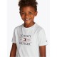 тениска,детски,3/4,панталони,tommy,hilfiger,kids',flag,short,sleeve,t,shirt,white,ybr