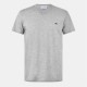 тениска,облекла,на,разпродажба,мъжки,тениски,lacoste,v,neck,t,shirt,silver,chine