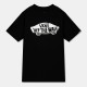 детска,тениска,vans,unisex,kids,style,76,short,sleeve,t,shirt,black,blk