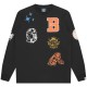 мъжки,тениски,billionaire,boys,club,bbc,multi,graphic,ls,sn64,black