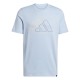 мъжка,тениска,adidas,graphic,logo,t,shirt,mens,glow,blue,fill