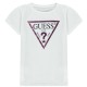тениска,guess,girl,s,core,logo,t,shirt,wht,a000,g011