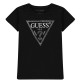 тениска,guess,girl,s,core,logo,t,shirt,black,a996,jblk