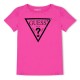 тениска,детски,3/4,панталони,guess,girl's,core,logo,t,shirt,pink,g618