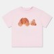 юношеска,тениска,детски,3/4,панталони,palm,angels,junior,bear,t,shirt,pink,3b03