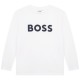 детска,тениска,детски,облекла,boss,boss,large,logo,t,shirt,junior,boys,white,10p