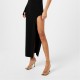 пола,поли,и,къси,панталони,norma,kamali,women's,marissa,wide,slit,midi,skirt,black