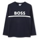 детска,тениска,детски,тениски,boss,long,sleeve,logo,print,t,shirt,junior,boys,navy,849