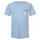юношеска,тениска,детски,тениски,regatta,bosley,v,graphic,print,t,shirt,juniors,powder,blue