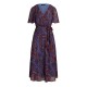 рокля,дамски,поли,и,рокли,lauren,by,ralph,lauren,filsee,dress,fuchsia,multi