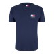тениска,мъжки,тениски,tommy,jeans,back,flag,logo,t,shirt,flag,basic,navy
