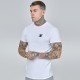 мъжка,тениска,siksilk,essentials,t,shirt,mens,white