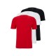 тениска,мъжки,пижами,hugo,3,pack,of,pyjama,t,shirts,black,004