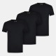 тениска,облекла,на,разпродажба,мъжки,тениски,lacoste,3pck,t,shirt,sn99,black