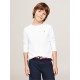 тениска,tommy,hilfiger,kids,cotton,long,sleeve,regular,fit,t,shirt,bright,white