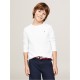 тениска,детски,3/4,панталони,tommy,hilfiger,kids',cotton,long,sleeve,regular,fit,t,shirt,bright,white