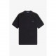 тениска,мъжки,тениски,fred,perry,men,s,side,tape,t,shirt,black,102