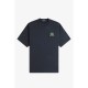 тениска,облекла,на,разпродажба,мъжки,тениски,fred,perry,men's,badge,t,shirt,navy,608