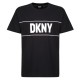 тениска,мъжки,тениски,dkny,black,logo,t,shirt,black