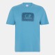 тениска,мъжки,тениски,cp,company,mens,block,logo,regular,fit,t,shirt,aegean,blue,815