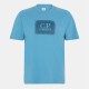 тениска,мъжки,тениски,cp,company,men's,block,logo,regular,fit,t,shirt,aegean,blue,815