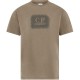 тениска,облекла,на,разпродажба,мъжки,тениски,cp,company,men's,block,logo,regular,fit,t,shirt,walnut,359