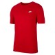 мъжка,тениска,разпродажба,nike,мъжки,тениски,nike,sportswear,club,t,shirt,mens,uni,red,white