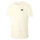 тениска,разпродажба,nike,мъжки,тениски,nike,sportswear,club,men's,t,shirt,sail,black