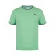 slazenger,tipped,t,shirt,mens,bright,green