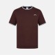 мъжка,тениска,мъжки,тениски,slazenger,tipped,t,shirt,mens,chocolate,brown