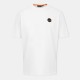 мъжка,тениска,мъжки,тениски,napapijri,badge,short,sleeve,t,shirt,mens,white,heron