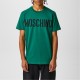 тениска,мъжки,тениски,moschino,men's,contrast,logo,regular,fit,t,shirt,multi,green