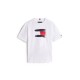 тениска,детски,3/4,панталони,tommy,hilfiger,kids',flag,t,shirt,white,ybr